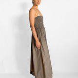 Shirred Bodice Dress