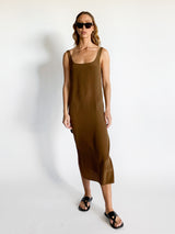 Silk Tank Dress