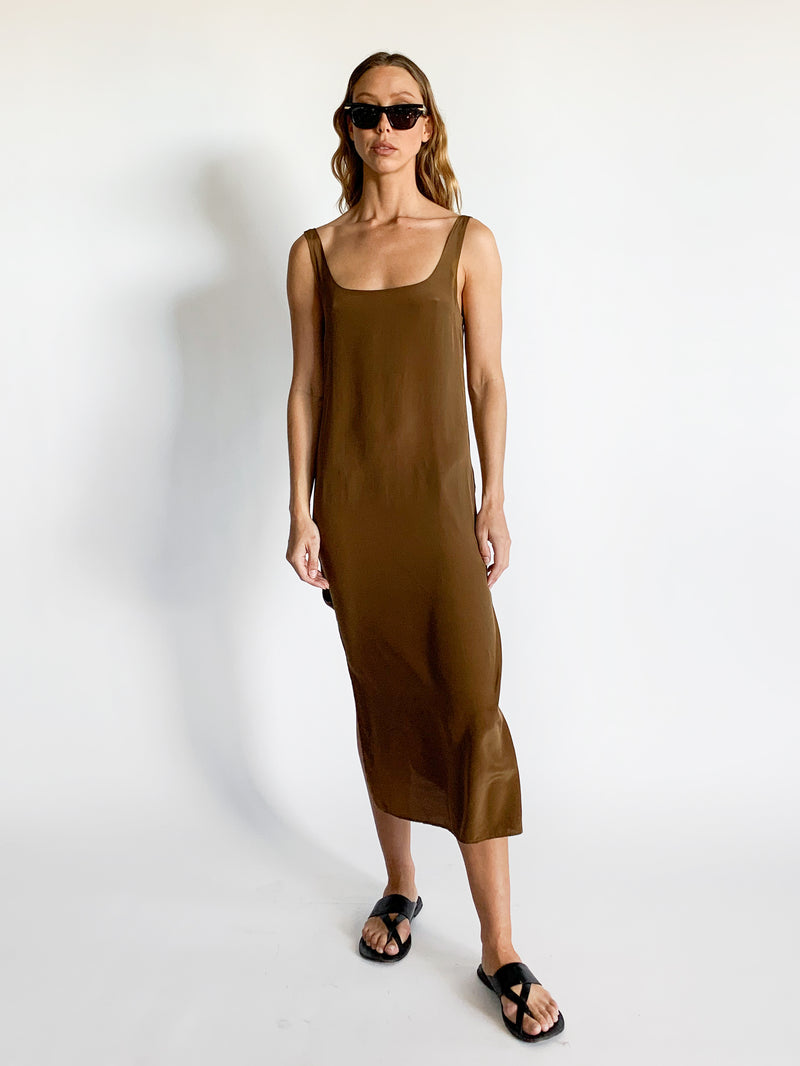 Silk Tank Dress