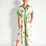 Seeker Embroidered Shirtdress