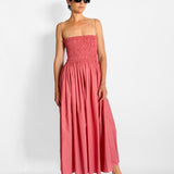 Shirred Bodice Dress