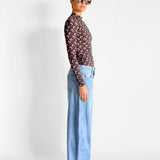 Moon Jersey Second Skin Highneck Top