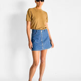 Quinn Mini Denim Skirt
