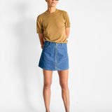 Quinn Mini Denim Skirt