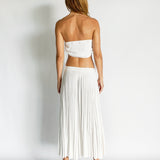 Deconstructed Knit Maxi Dress