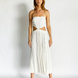 Deconstructed Knit Maxi Dress