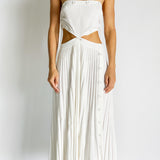 Deconstructed Knit Maxi Dress