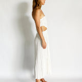 Deconstructed Knit Maxi Dress