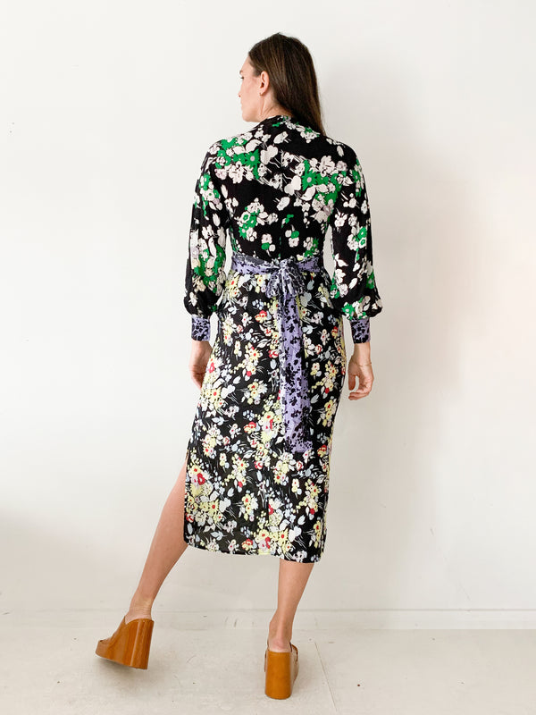 Ayla Floral-Print Maxi Dress