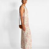Brisbane Long Lace Trimmed Dress