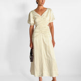 Indienne Silk Midi Dress