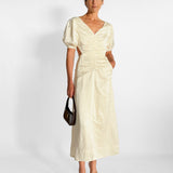 Indienne Silk Midi Dress