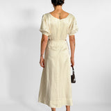 Indienne Silk Midi Dress
