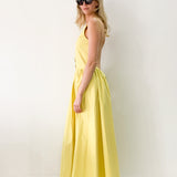 Open Back Maxi Dress