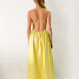 Open Back Maxi Dress