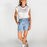 Linen Blend Shorts