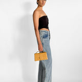 Straight Leg Denim Jeans