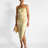 Miami Heat Backless Midi Dress