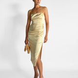 Miami Heat Backless Midi Dress