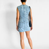Double Denim Mini Dress