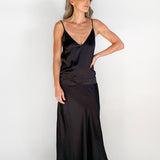 Silk Satin Slip Dress