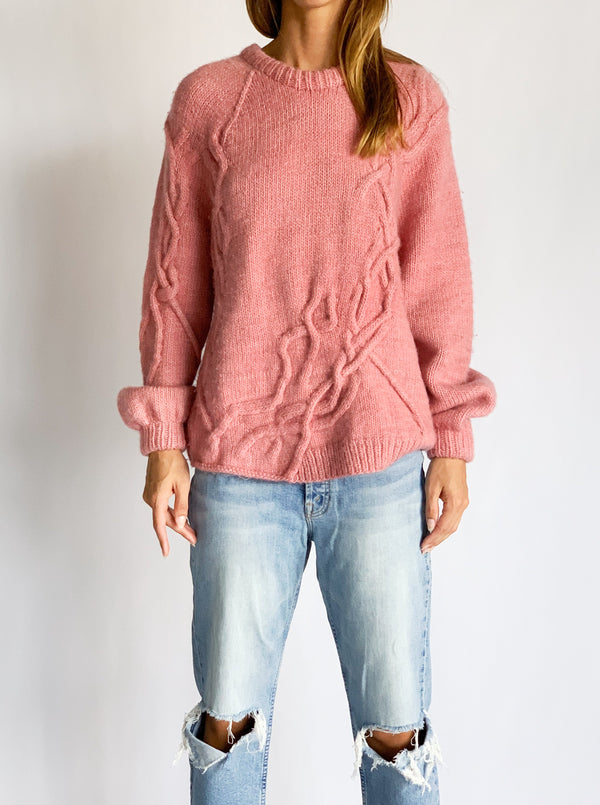 Extreme Wandering Cable Sweater