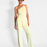 Kelvin One Shoulder Top and Trousers Set