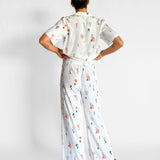 Isla Silk Shirt & Pants Set