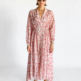 Drawstring Dress Coat