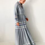 Zuriel Tasse Maxi Shirtdress