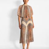 Illustration Sunray Midi Dress