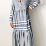 Zuriel Tasse Maxi Shirtdress