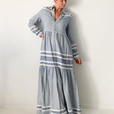 Zuriel Tasse Maxi Shirtdress