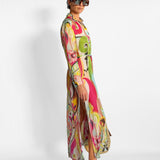 Silk Shirt Dress