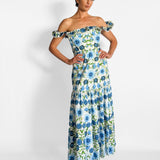 Ruffle Maxi Dress