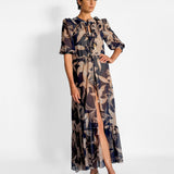 Stargazer Tie Front Robe