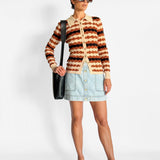Marvin Wave Knit Cardigan