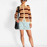 Aura Denim Mini Skirt