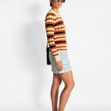 Marvin Wave Knit Cardigan