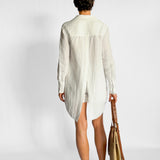 Logo Linen Shirt and Short Set