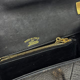 Vintage Python Leather Shoulder Bag
