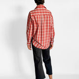 En Vau Oversized Ines Check Shirt