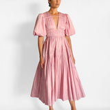 Fallingwater Ruched Midi Dress