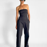 Tailored Strapless Jumpsuit