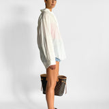 Embroidered Oversized Shirt