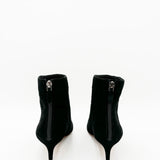 Kitten Heel Suede Booties