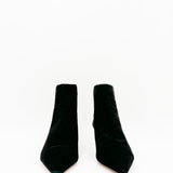 Kitten Heel Suede Booties