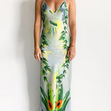 Eden Illustrated Maxi Dress