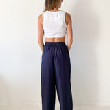 Signat Silk Gathered Pants