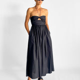 Bandeau Rouched Sundress